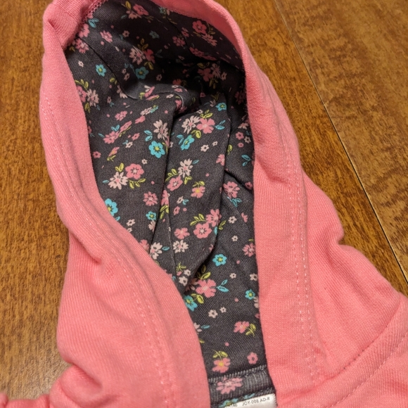 Girls * Just One You * Newborn Jacket  long sleeve w/hood * Pink * New With Tags - Picture 4 of 5